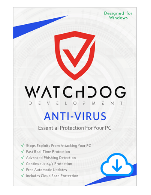 Watchdog Anti-Virus - 1-Year / 3-PC